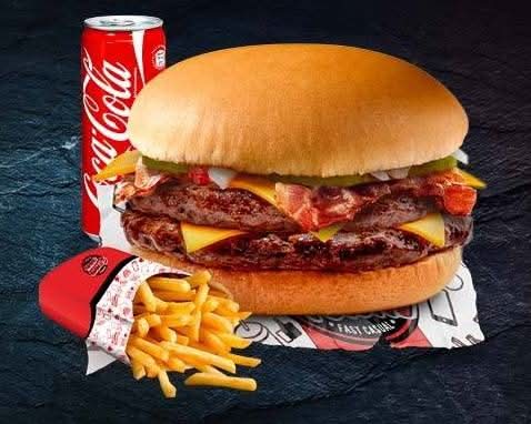 DOUBLE CHEESE BACON