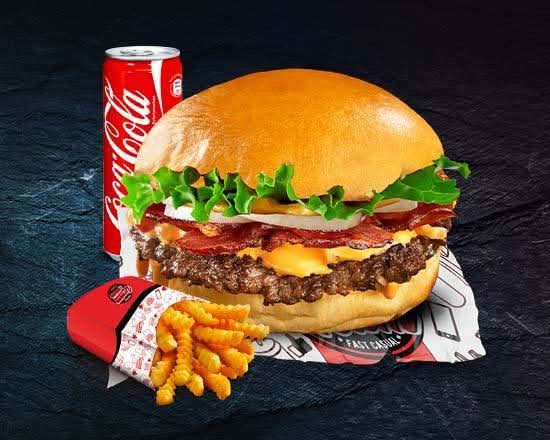 Smash beef Bacon