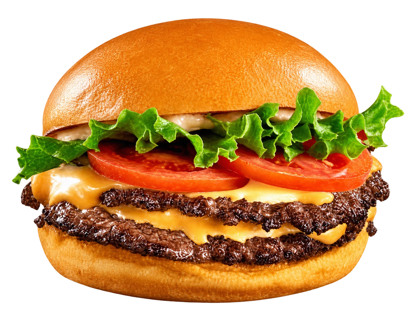 Premium Original Smash Dream Team, double steak, cheddar, tomate et salade